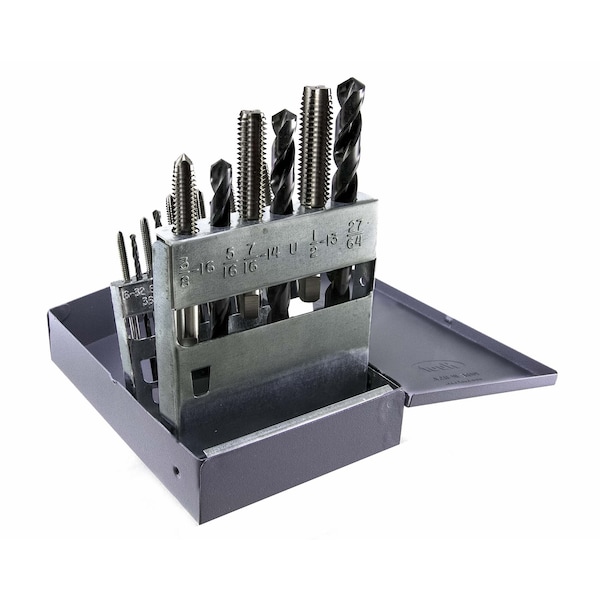 18PC UNF TAP DRILL SET 200 Drill 2000 TAPS